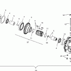A11RB42AA/A11RD50AA/AB/A11RF50AA RANGER Front housing (4x4) (6x6)