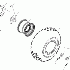 A11RB42AA/A11RD50AA/AB/A11RF50AA RANGER Переднее колесо
