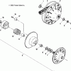 C11RB63AA UTV 1500 2X4 Привод сцепления