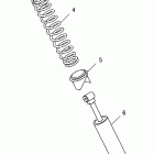 C11RB63AA UTV 1500 2X4 Rear shock