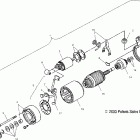 C11RB63AA UTV 1500 2X4 ПУСКОВОЙ ЭЛЕКТРОДВИГАТЕЛЬ