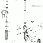 C11RB63AA UTV 1500 2X4 Передняя стойка