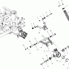 A10RF50AB RANGER 500 6X6 Mid drive a-arms