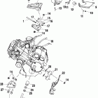 A10RF50AB RANGER 500 6X6 Крепление двигателя