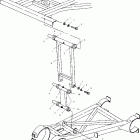 C10CL50AA PTV 6X6 Rear strut stabilizer
