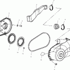 C10RB42AA UTV 2X4 Кожух сцепления