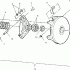 C10RB42AA UTV 2X4 Муфта сцепления