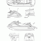 WAVE RUNNER FZR-GX1800AHR/GX1800AHK Наклейки предупреждения