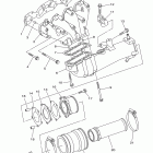 WAVE RUNNER FZR-GX1800AHR/GX1800AHK Выхлопная система 1