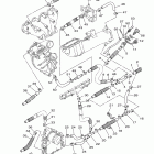 WAVE RUNNER FZR-GX1800AHR/GX1800AHK Выхлопная система 2