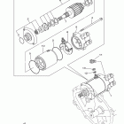 VX1100CH/VX1100H ПУСКОВОЙ ЭЛЕКТРОДВИГАТЕЛЬ