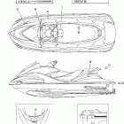 FX CRUISER-FX1000A-G /FX1000A-G/FX1000A-G Наклейки предупреждения
