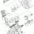 VX DELUXE -VX1100B-G/VX1100A/B-/VX1100A-G Коленчатый вал и Поршень