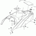 VX SPORT-VX1100C-G/VX1100-G/VX1100(C)- Капот