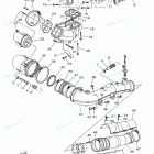 FX140 CRUISER - FX1000AC Выхлопная система 1