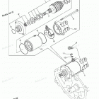 FX140 CRUISER - FX1000AC ПУСКОВОЙ ЭЛЕКТРОДВИГАТЕЛЬ