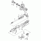 250-300 Secondary gear / output shaft assembly