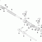 500 FIS Auto Gear shift assembly
