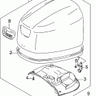 BJ25TE4SUC КАПОТ ДВИГАТЕЛЯ