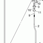 J25E4SUR ШТОК ПЕРЕКЛЮЧЕНИЯ ПЕРЕДАЧ