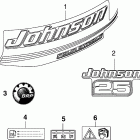 J25EL4SUR Наклейки