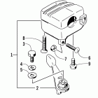400-500 Manual Рычаг газа