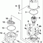 BJ115PX4SDA Мотор подъема