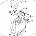 BJ225CX4DC КАПОТ ДВИГАТЕЛЯ