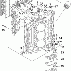 BJ225X4SO Цилиндр & Картер