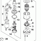 J115PL4SOR, BJ115PL4SOR Стартер