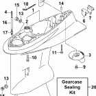 J140CX4SOR, BJ140CX4OC Gearcase, counter rotation