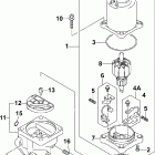 J140PX4SOR, BJ140X4SOC Мотор Trim