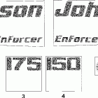 J150MLSOR Decals ml, mx models