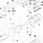 J6RL4SOS Pistons, crankshaft, camshaft