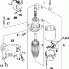 J15R4SR (R and F) Стартер