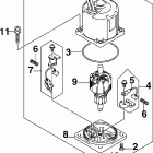 J200PX4SRS Power trim / tilt motor