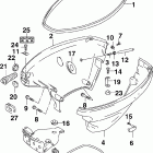 J15TEL4SR (R and F) Нижний кожух двигателя