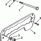 J40RLSRS Transom mount kit