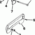 J55WRLSRG Transom mount kit