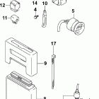 BJ115L4SRC Engine control module & power trim switch