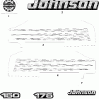 J175GLSTA Наклейки Черная модель