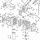 J8RL4STS Cylinder head & crankshaft