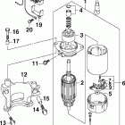 J10RL4SNF 4-Stroke, Tiller,  Rope, Carburetor, White, 20 Стартер