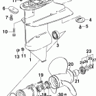 J10RL4SNF 4-Stroke, Tiller,  Rope, Carburetor, White, 20 Редуктор