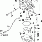 J10TE4SNF 4-Stroke, Tiller electric, Carburetor, White, 15 in., Карбюратор