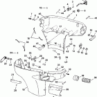 J115PLSNF Carbureted, 20 in. shaft, Smoke, Remote, Elec, TNT Нижний кожух двигателя