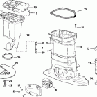 J115PLSNF Carbureted, 20 in. shaft, Smoke, Remote, Elec, TNT Кожух Выхлопа