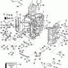 J115PXSNF Carbureted, 25 in. shaft, White, Remote, Elec, TNT, Цилиндр и картер