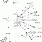 J150CXSNF Carbureted, 25 in. shaft, White, Counter Rotation Автоматический триммер и Электрический Наклон