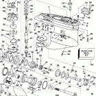 J175PXSNF Carbureted, 25 in. shaft, White Редуктор -Сх модели